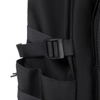 Simple solid color backpack,  travel backpack, plenty of storage space, very suitable for commuting, school, work and going out.