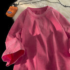 Oversized Acid Washed Y2K T-Shirt for Men