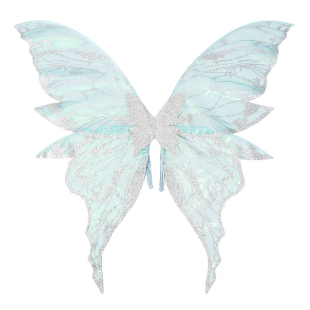 Magical Adults Fairy Wings Girls Sparkling Angel Wings  Costume Wings for Halloween Costume Dress up Party Favor Christmas Gift