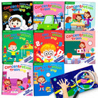 Children's Reusable Stickers Books Cartoon Stationery Stickers for Kids Early Education Cartoon Cute Stickers for Children Gift