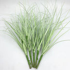 5Pcs Artificial Onion Grass Fake Greenery For DIY Wedding Venue Home Decor Potted Ornament Fake Plant Outdoor Garden Decoration