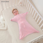 Insular Newborn Baby Girl Boy Anti-Startle Cotton Baby Wrap Receiving Swaddling Blanket