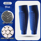 Football Shin Guard Socks Sleeves with Foam,Calf Compression Sleeve Honeycomb Pads,Sports Legging & Soccer Equipment