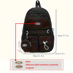 Large Capacity Sports Travel Backpack for School and Daily Use