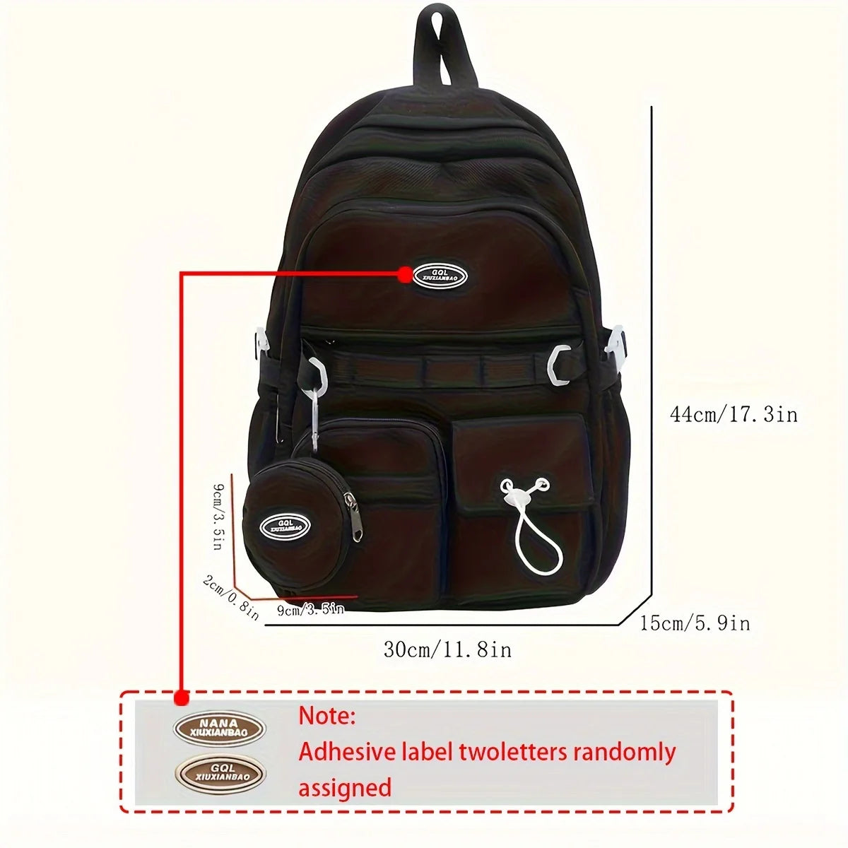 Large Capacity Sports Travel Backpack for School and Daily Use
