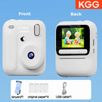 Kids Instant Camera Color Printing Camera 32GB 1080P Thermal Print Toys Camera Print Photo Video Games Music Children Gift