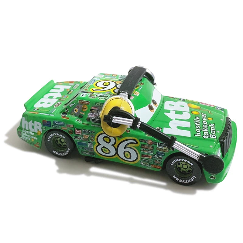 Cars 2 Cars 3 Lightning McQueen Japan Queen Mike Model Cars Toys 1:55 Metal Die Casting Pixar Cars Racing Child Gifts Toys