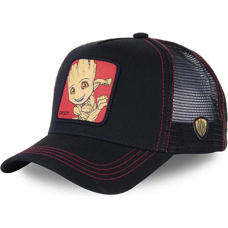 19styles Disney Marvel Baseball Cap Anime Figure Kids High Quality Hat Boy Girl Adjustable Travel Caps Birthday Party Gifts
