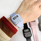Calculator Watch for Kids – Cartoon LED Digital Sports Watch