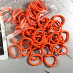 20/50PCS/Set Hair Bands for Women Girl Basic Hair Rubber Ties Ropes 4cm Simple Elastic Headband Hair Accessories Ponytail Holder