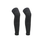 Loogdeel Adult Leg Warmers Elastic Soccer Shin Guard Calf Socks Over Knee Men Sports Compression Protection Long Sleeve Training