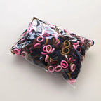 100/300/500Pcs Hair Bands for Children Colorful Nylon Scrunchie Hair Ties Rubber Band Kids Elastic Leagues Girl Hair Accessories