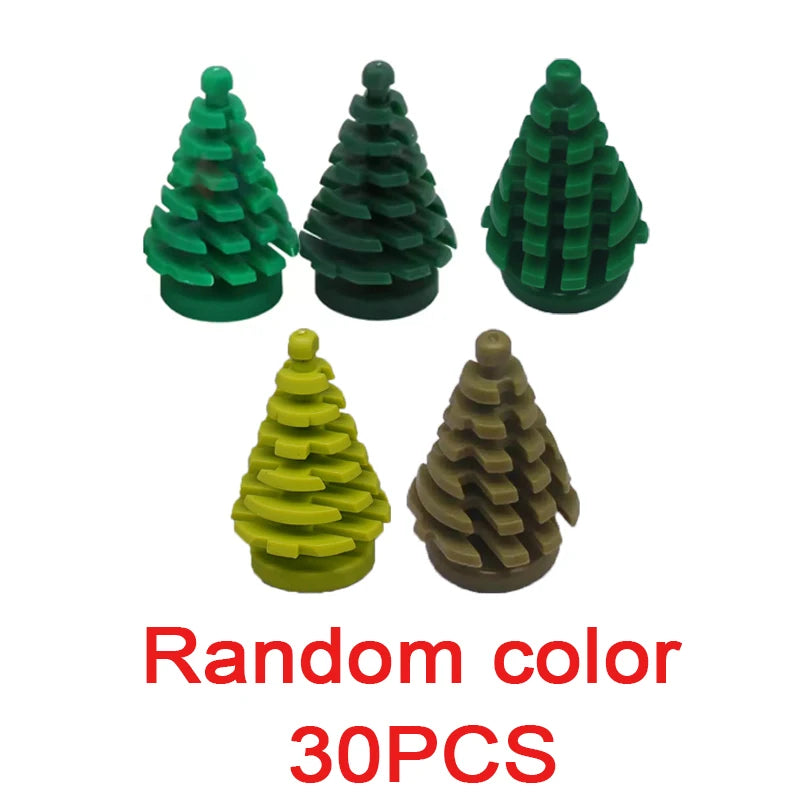 City Plant Building Blocks Accessories for DIY Brick Creations