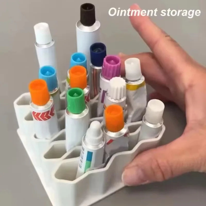 Multi Purpose Pen Holder with Desktop Storage Compartments