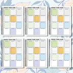 Household Chore Task Notebook Daily Weekly Monthly Cleaning Planner Family Home Cleaning Schedule Chart For Household Management