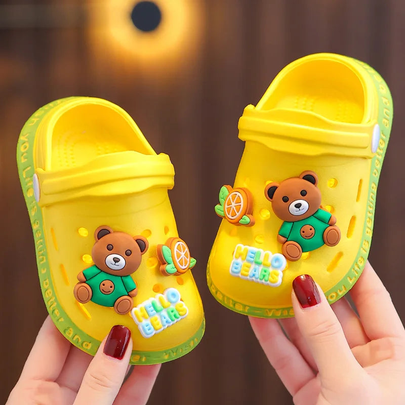 Kids Cartoon Summer Sandals Soft Garden Shoes for Children