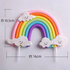 Rainbow Unicorn Cake Decoration Birthday Unicorn Gifts Children Kids Baby Shower Birthday Party Girl 16th 18th Cake Decorating