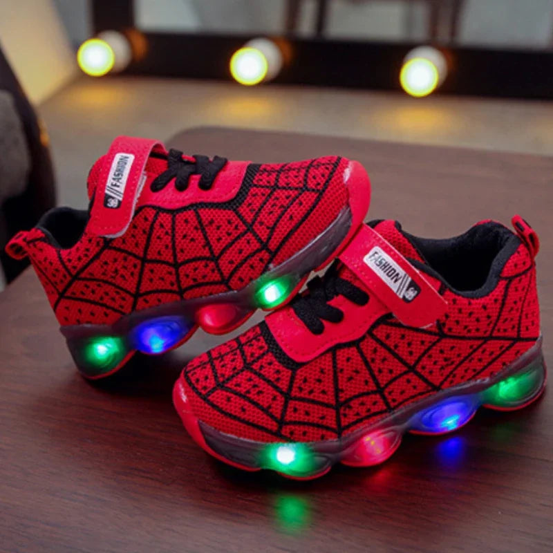 Kids Cartoon Sneakers Breathable Casual Sport Shoes for Children