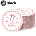 Pink Bow Cupcake Liners Coquette Bow Cupcake Wrappers Baking Cups for Baby Shower Wedding Bridal Showers Birthday Party Decors