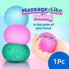 1Pc Squishy Multicolor Texture Ice Ball Squeeze Toy for Adult Soft Pinch Slow Rebound Pop Fidget Toys Halloween Christmas Gifts