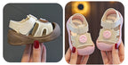 Baby First Walker Sandals Closed Toe Summer Shoes for Toddlers