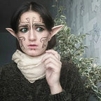 Cosplay Angel Elf Ears Silicone Fairy Vampire Ear DIY Themed Party Costume Accessories Halloween Christmas Decor Photo Props