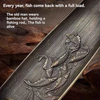 Fashionable Small Boat Incense Burner Fishing Old Man Style Incense Burner Home Indoor Sandalwood Incense Insert Incense Burner