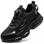 Waterproof Safety Boots Men Indestructible Steel Toe Work Boots Anti-smash Stab-resistant Safety Shoes Biker Botas Para Hombre
