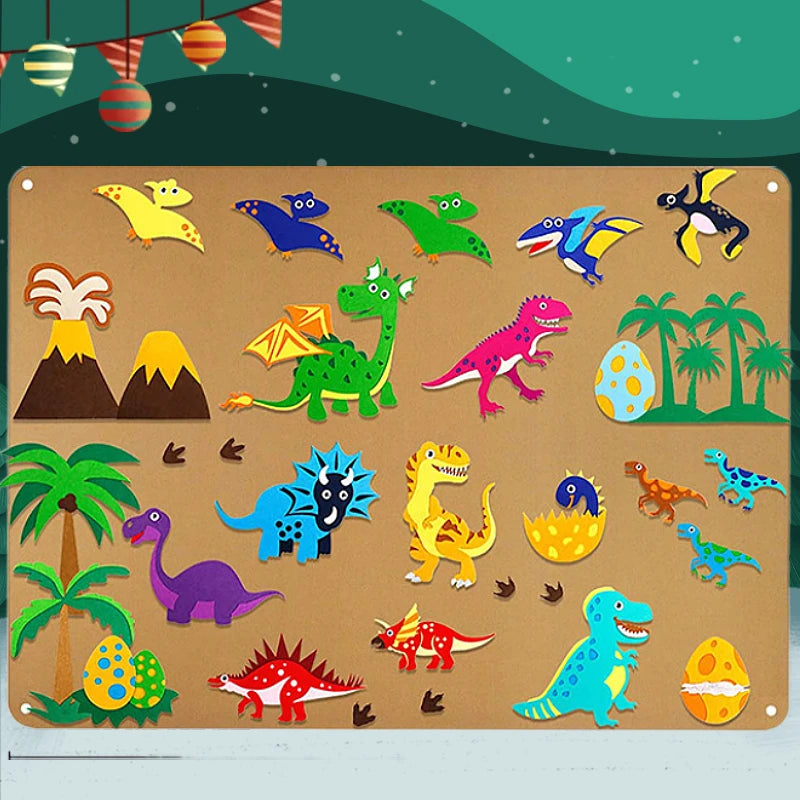 Farm Animals Felt Story Board for Kids Learning & Storytelling