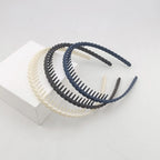 1/2/3pcs Hair Clip Frosted Color Headband Women's Non-slip Band Teeth Simple Pressure Headband Face Headband Hair Accessories