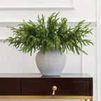 24/12pcs Artificial Cedar Sprigs - Perfect for Christmas & Winter Home Decor, Tabletop Accents