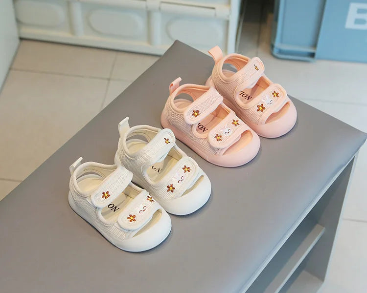 Baby Soft Sole Summer Sandals Breathable Non Slip Walking Shoes