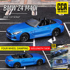 CCA 1:64 BMW M4 Z4 M850I M4 GT3 Exquisite Hanging Model Classic Car Static Car Model Alloy Die-Casting Car Model Collection Gift