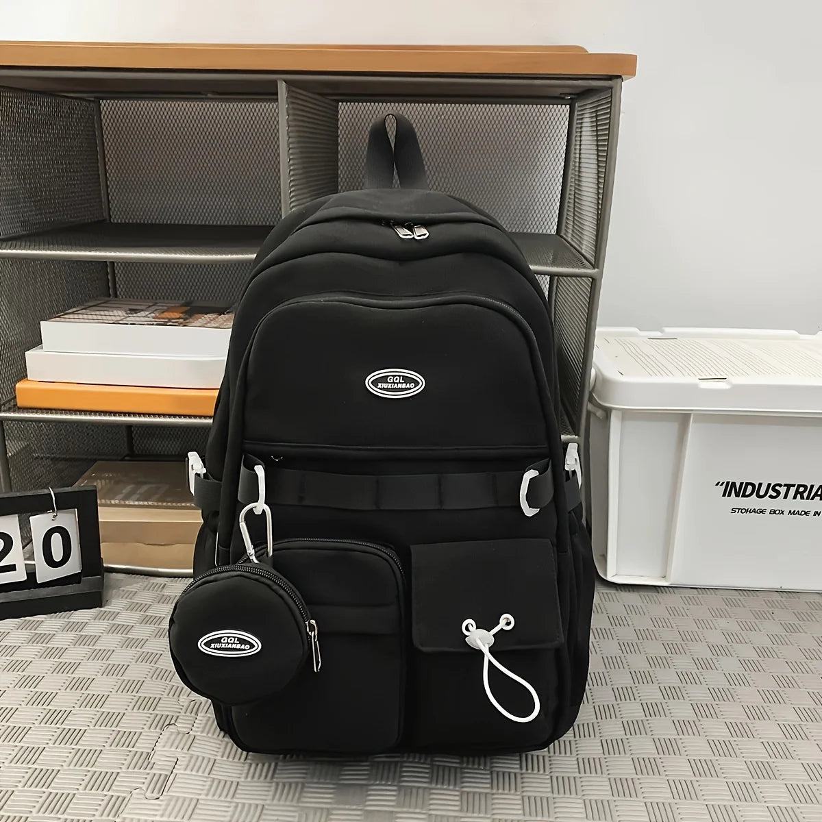 Large Capacity Sports Travel Backpack for School and Daily Use
