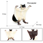 Oenux Wild Animals Simulation Rodent Marmot Mouse Model Squirrel Rat Chinchilla Action Figure Figurine Collection Cute Kid Toy