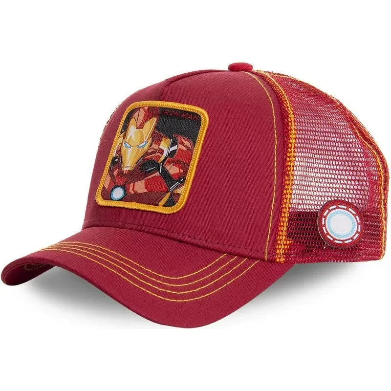 19styles Disney Marvel Baseball Cap Anime Figure Kids High Quality Hat Boy Girl Adjustable Travel Caps Birthday Party Gifts