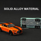 1:64 Scale JDM Corvette GT500 Firebird Daytona Stardust Alloy Diecast Models Toys Series Miniature Cars for Children's Toy Gifts