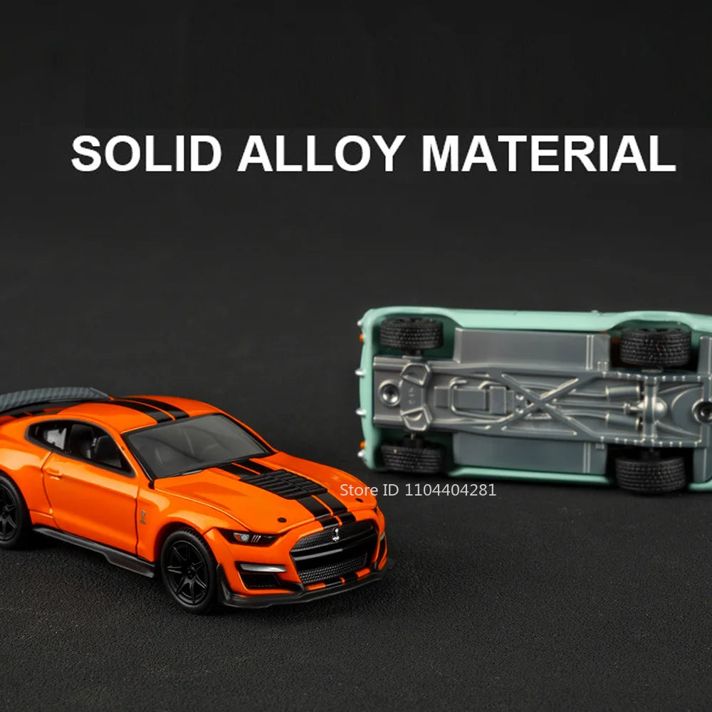 1:64 Scale JDM Corvette GT500 Firebird Daytona Stardust Alloy Diecast Models Toys Series Miniature Cars for Children's Toy Gifts