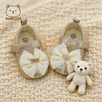 Baby First Step Shoes Breathable Non Slip Toddler Princess Lace