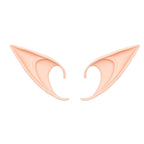 1pair Cosplay Fairy Elf Ears Soft Pointed Tips Anime Party Dress Up Costume Masquerade Accessories For Halloween Christmas Party
