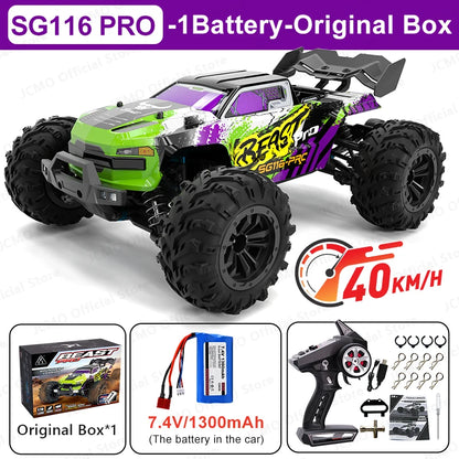 SG116MAX High Speed RC Car 4WD Brushless Off-Road Racing Toy