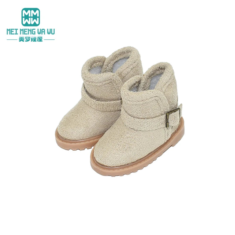 Mini Doll Snow Boots Fashion Shoes for 1/6 BJD Dolls