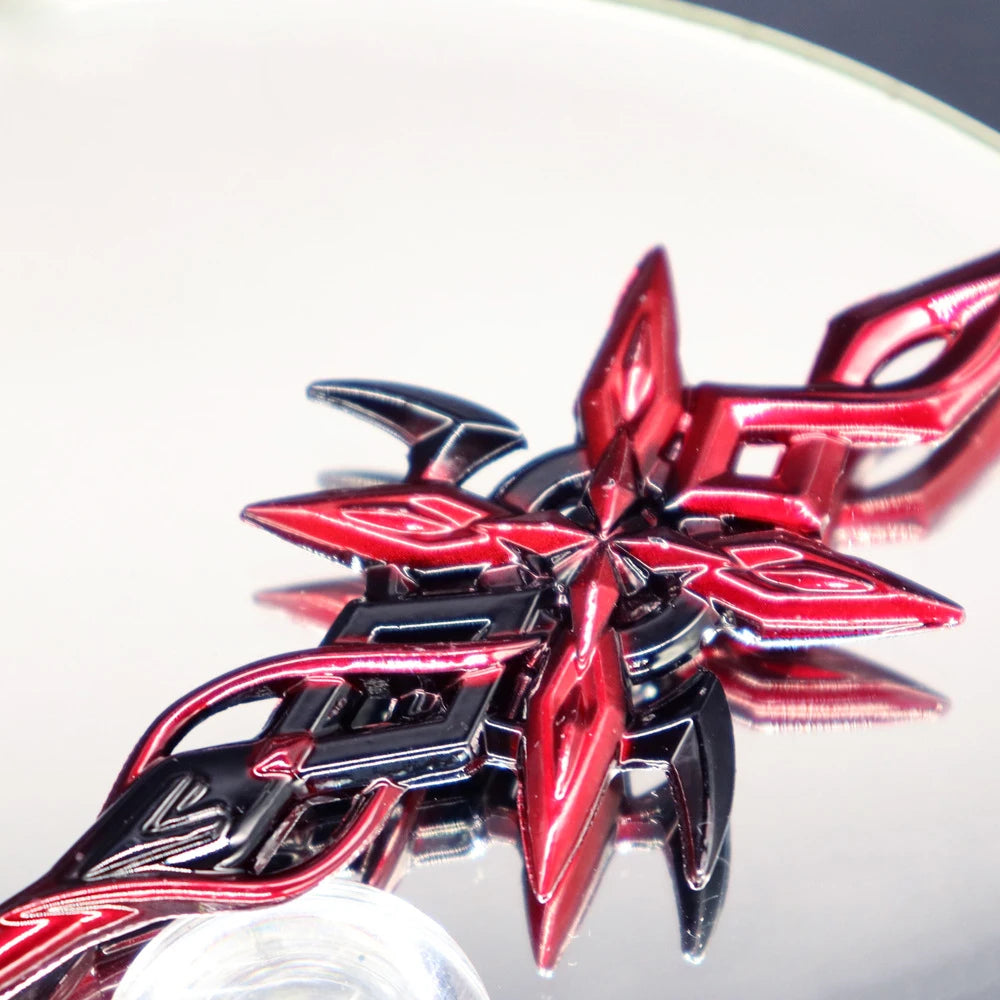 Game Impact Arlecchino Crimson Moon's Semblance Model Sword Cosplay Anime Hero Halloween Party Costume Necklace Fans Collections