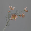 Pastoral Chrysanthemum Cosmos Branch Artificial Flowers Daisy Gesang Floral Wedding Party Vase Home Decor Ornaments Photo Props