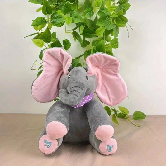 Animated Elephant Plush Toy – Singing & Ear-Moving Stuffed Animal