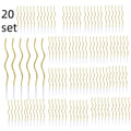 6/12/48pcs/1case Birthday Candles Spiral Cake Candles  Long Thin Cake Candles For Wedding Party And Cake Decoration