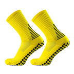 2023 New Silicone Anti slip Football Socks for Men and Women Gripping Outdoor Sports Running Soccer Socks