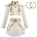 Anime-Inspired Halloween Cosplay Costume Set for Girls – K-Pop Stage Performance Outfit with Accessories