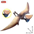 Oenux Classic Jurassic Dinosaur Brinquedo Quetzalcoatlus Ljahjas Pterodactyl Action Figures AnimalS Model PVC Collection Kid Toy