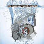 6200 Half Face Dust Mask – 503 5N11 Particle Filters & Goggles Set